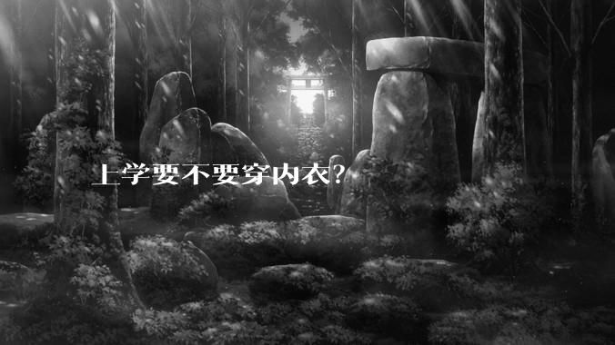 上学要不要穿内衣？