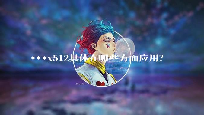 ***x512具体在哪些方面应用？